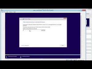 How to install Windows 10 build 9901 on a virtual machine