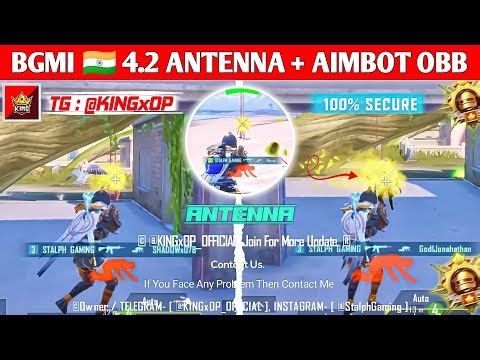 BGMI 4.2 ANTENNA CONFIG FILE | BGMI AIMBOT OBB 4.2 | BGMI 4.2 AIMBOT OBB | BGMI ANTENNA CONFIG FILE