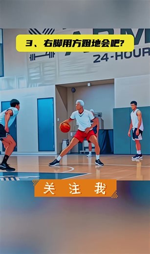 10秒教你学会后撤步！ Learn how to do a step-back move in 10 seconds! #篮球教学 #BasketballTutorials