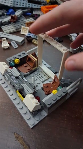 My new millennium falcon cockpit ?/10 #lego #starwars #music