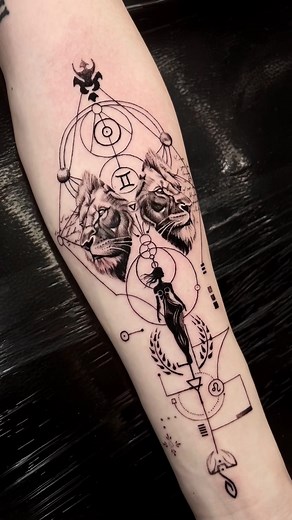 Zodiac Sign Tattoo (Gemini, Virgo, Scorpio, Leo) #zodiacsigntattoo #geminitattoo #leotattoo #scorpiotattoo #virgotattoo #sgoonstattoosupply #filipinotattooartist #acusm1