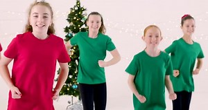 Best Christmas Dance Songs with Easy Choreography Moves | Christmas Dance Crew