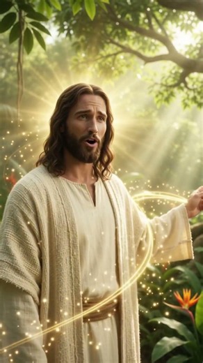 Jesus with Adam and Eve