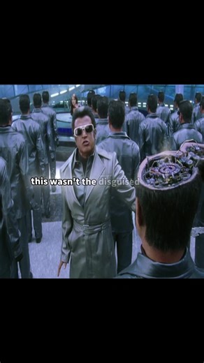 His goal was to find the human disguised among the 200 robots#fyp #movie #shaolin