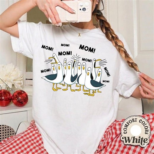 Comfort Colors Mom Shirt, Finding Nemo Shirt, Disneyland Seagulls, Disneyland Shirt, Disneyland Mom Shirt, Gift for Mom, Seagulls Shirt - Etsy