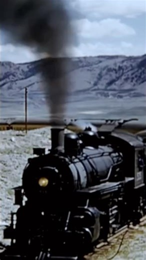 Railroad Film from 1950s #shorts #youtubeshorts #train #vintage
