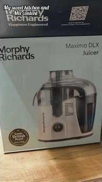 Maximo DLX 500W Centrifugal Juicer | Smooth, Fast & Easy Juice Making!