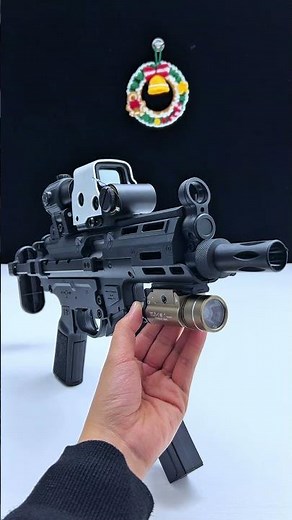 New MP5k +New Folding water bomb bucket. Who needs this as a Christmas gift? #airsoft #toys #toyguns