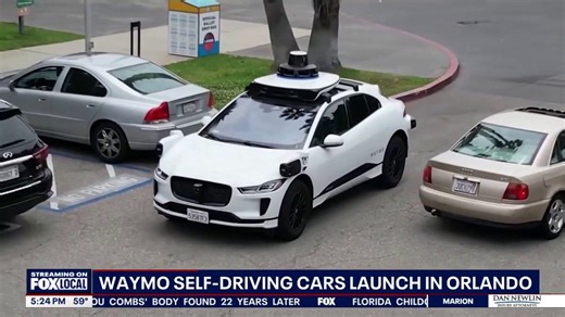 Waymo self-driving cars launch in Orlando