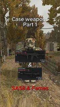 Case assault rifles explained, part 1 – the classic: SA58 & Famas #stalcraftx #gaming #Famas #SA58