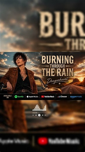DRAGONHEART – BURNING THROUGH THE RAIN | SOULFUL AMERICANA ROCK 🔥