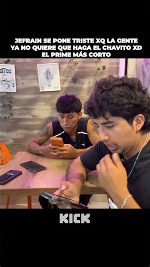 JEFRAIN SE PONE TRISTE PORQUE LA GENTE YA NO QUIERE QUE HAGA EL CHAVITO