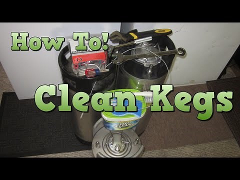 How to Clean Homebrew Kegs?