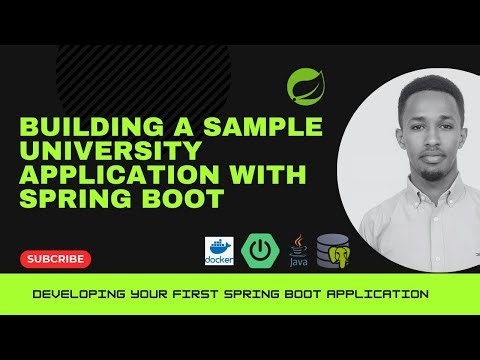 Building a sample University Application with Spring Boot