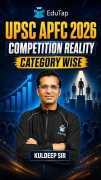UPSC EPFO APFC 2026 Competition: Category-Wise Reality Every Aspirant Must Know