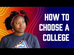 How to Choose a College 🎯💯