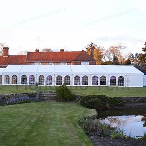 [Hot Item] Large Scale Eco-Friendly Wedding Banquet Tents Party Dinner Marquee Tent with Window for Events