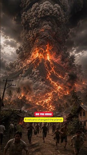 🌋 The Largest Volcanic Eruption in Earth's History #shorts #volcano #earth #didyouknow #facts