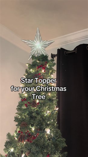 Star ⭐️ Tree Topper for your Christmas Tree #star #christmastree #decor #holidaydecor