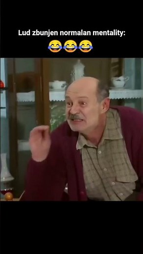 lud zbunjen normalan mentality: