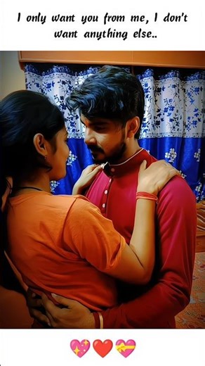 Cute 💕 couple true love ❤ caring partner 💖 romantic couples goals 😘 whatsapp status 💝 love 💘