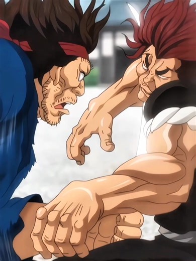 YUJIRO HANMA, THE PINNACLE OF HUMAN STRENGTH. THE LIVING EMBODIMENT OF ABSOLUTE DOMINANCE. A MAN BEFORE WHOM ARMIES TREMBLE AND WARRIORS LOSE THEIR WILL TO FIGHT. AND YET… BEFORE HIM STANDS A LEGEND RESURRECTED FROM A BLOOD-SOAKED ERA MIYAMOTO MUSASHI. THE GREATEST SWORDSMAN IN HISTORY. THE MOMENT THEIR GAZES MEET, THE ATMOSPHERE ITSELF BECOMES HEAVY. MUSASHI ENVISIONS A SINGLE, DECISIVE STRIKE… THE SAME STROKE THAT HAS CUT DOWN COUNTLESS MEN. BUT YUJIRO HANMA DOES NOT MOVE. HE SMILES. BECAUSE E