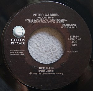 Peter Gabriel - Red Rain