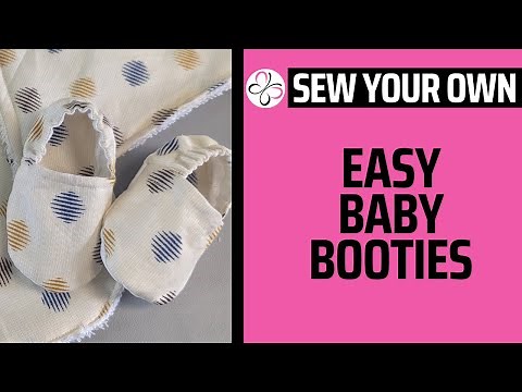 Bitty Baby Booties Sew your own with free template