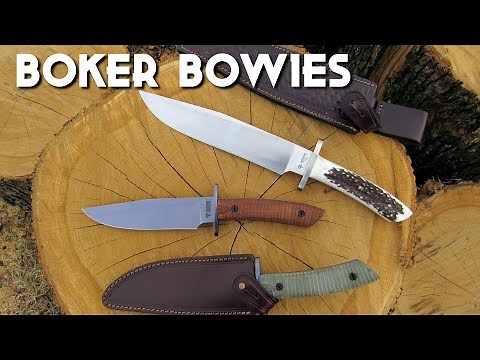 Boker Arbolito Bowie Knives - El Gigante and Esculta Overview