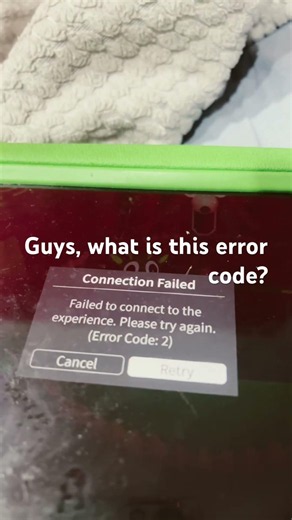 What is error code 2 mean￼