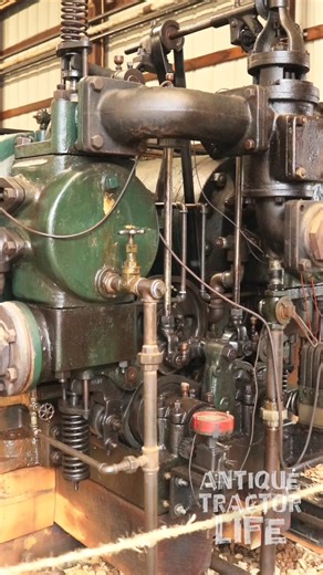 Another fascinating engine to watch. The Twin Klein was built in 1912 by the National Transit Oil City, in Pennsylvania. It’s rated at 125 horsepower and was used in the Eureka Pipe Line Co’s Mill Creek Station near Charleston, WV. At the Coolspring Power Museum in Coolspring, Pennsylvania. Antique Tractor Life, it's not just a hobby, it's a lifestyle. #antiquetractorlife #gasengine #tractor #engine #diesel #history #engine #dieselengine #dieselpower #tractors #farminglife #farmlife | Antique Tr