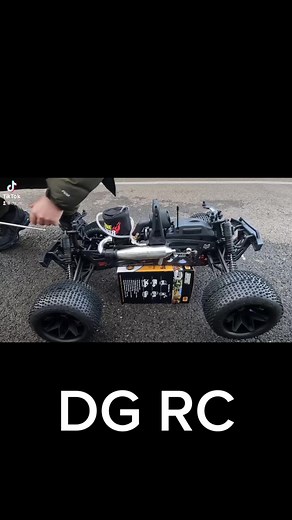 Nitro Car RC Engine Priming and Racing Demo
