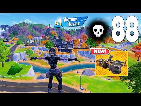 88 Elimination Solo Vs Squads/squads "Zero Build" Gameplay Wins (NEW Fortnite Chapter 7 Season 1 PC)