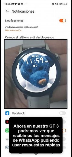 Cómo ACTIVAR y poner WHATSAPP en Huawei Watch GT 3 ✔️ Configurar Huawei Watch GT 3