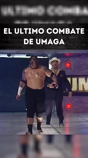 El último combate de umaga #WWE #WWERaw #SmackDown #luchalibre #wrestling #umaga | Hdzn