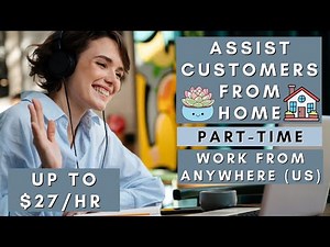 Assist Customers From Home | Part Time Remote Job | Remote Work From Home Jobs 2026