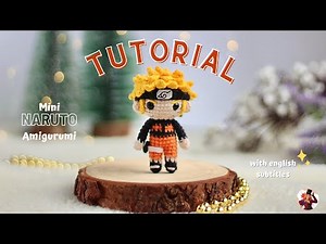 TUTORIAL MINI NARUTO AMIGURUMI - AMIGURUMIS DA VIT
