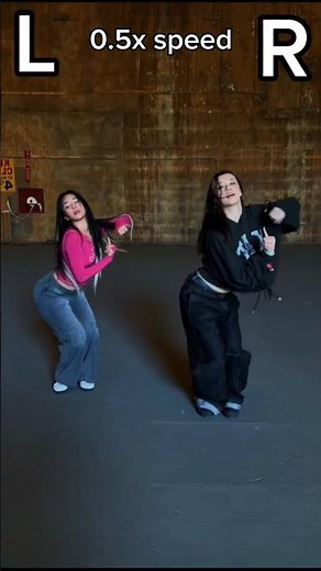 Pinky up KATSEYE dance tutorial (Mirrored and Slowed 0.5x) for dance learning 💕 Meifiz #katseye