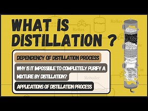 What is Distillation? | Uses | Dependency on laws | Applications ‪@KnowChem‬