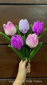 Tulip using Fuzzy Wire/Pipe Cleaner. Stay tuned for the tutorial po. #fyp #foryou #fypage #twistwire #fuzzywire #fuzzywireflowers #tulip #tuliptutorial #diy #craft #crafters #tulippipecleaner #tutorial #tutorials #diy #craft #crafts #crafter #fuzzywiretulips #pipecleanercrafts #fuzzywireflower #fuzzywirebouquet #fuzzywire #chenillestems #craftersgonnacraft #craftersofinstagram #craftersoffacebook | Wear Thaleia