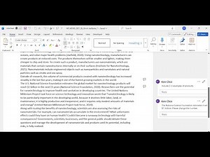New Perspectives Word 365/2021 | Module 2: SAM Project 1b | Nanotechnology