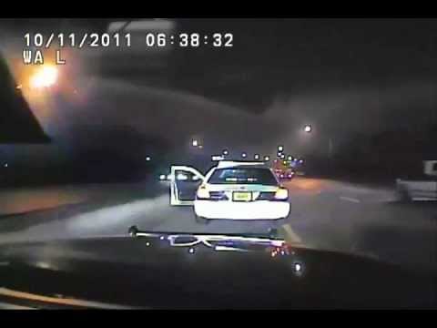 Florida State Trooper Pulling over Miami Cop