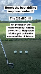 Crucial Drill: Perfecting Center-of-Face Contact for Better Golf Shots! #golfswing #golftips #golftipsdaily | Jim LaBuda Golf