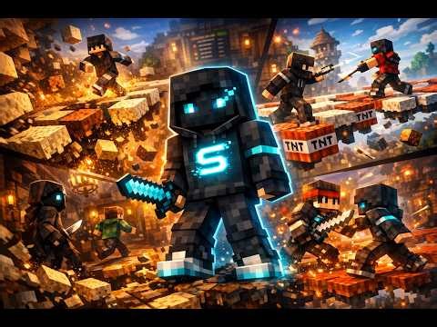 Minecraft Hypixel Murder Mystery & TNT Run Gameplay