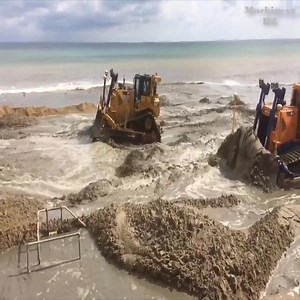 89K views · 4.3K reactions | Excavators and bulldozers are pushing sand | Unofficial: agriculture | Facebook