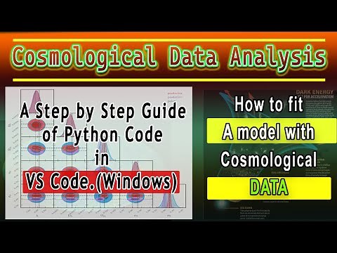 How to work with Cosmological Data || A Step by step guide to work with Cosmological data in windows