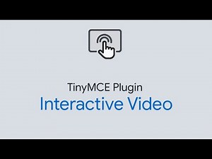 Interactive Video TinyMCE Plugin