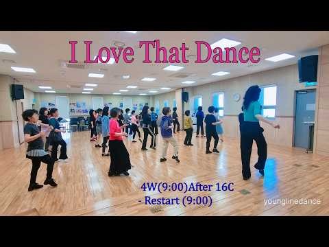 I Love That Dance linedance / Cho: Tim Gauci