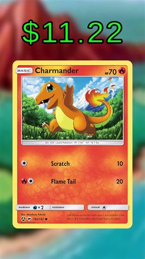 Top 32 Charmander Cards (Most Expensive) English July 2026