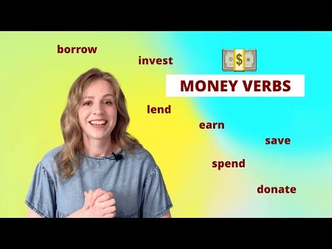 Money verbs that you should know